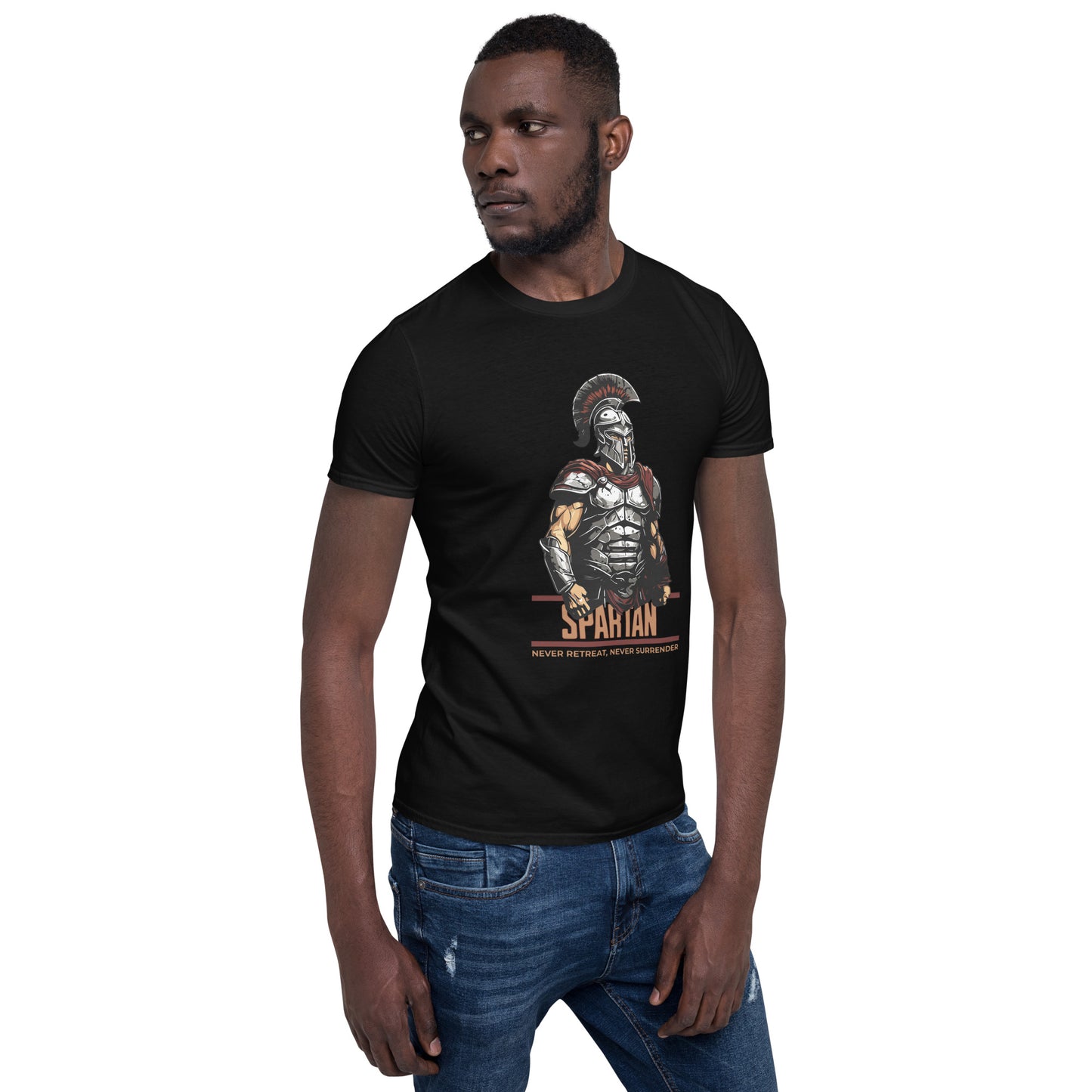 SPARTAN: Never Retreat, Never Surrender Short-Sleeve Unisex T-Shirt