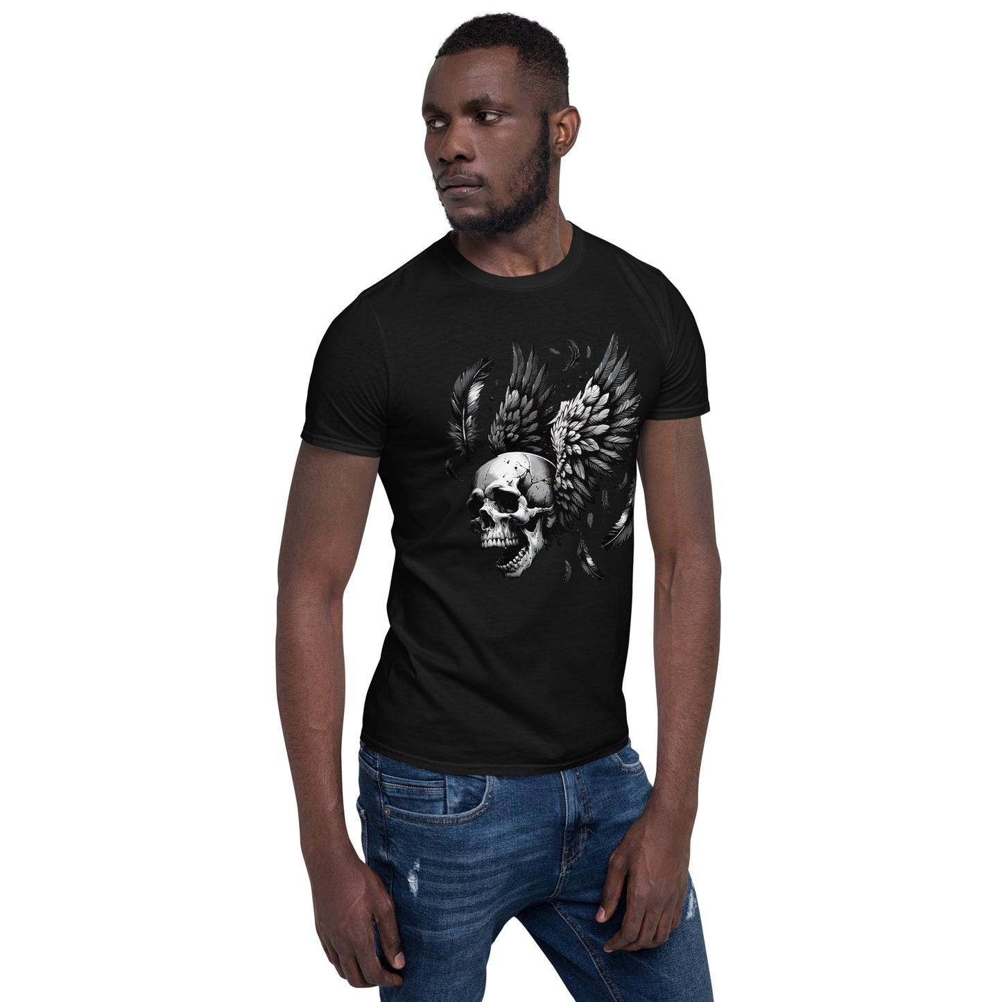 Flying Skull Short-Sleeve Unisex T-Shirt