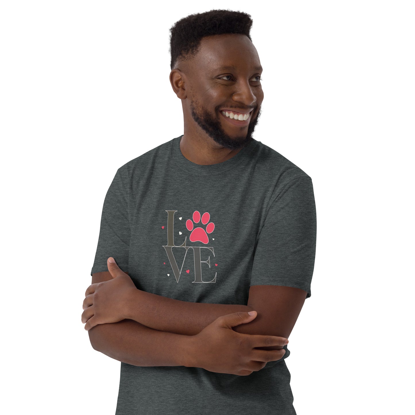 Dog Love Short-Sleeve Unisex T-Shirt