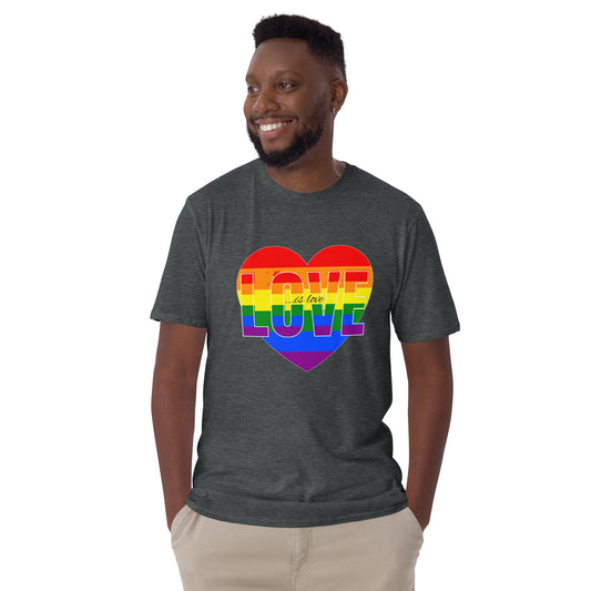 Love Is Love Short-Sleeve Unisex T-Shirt