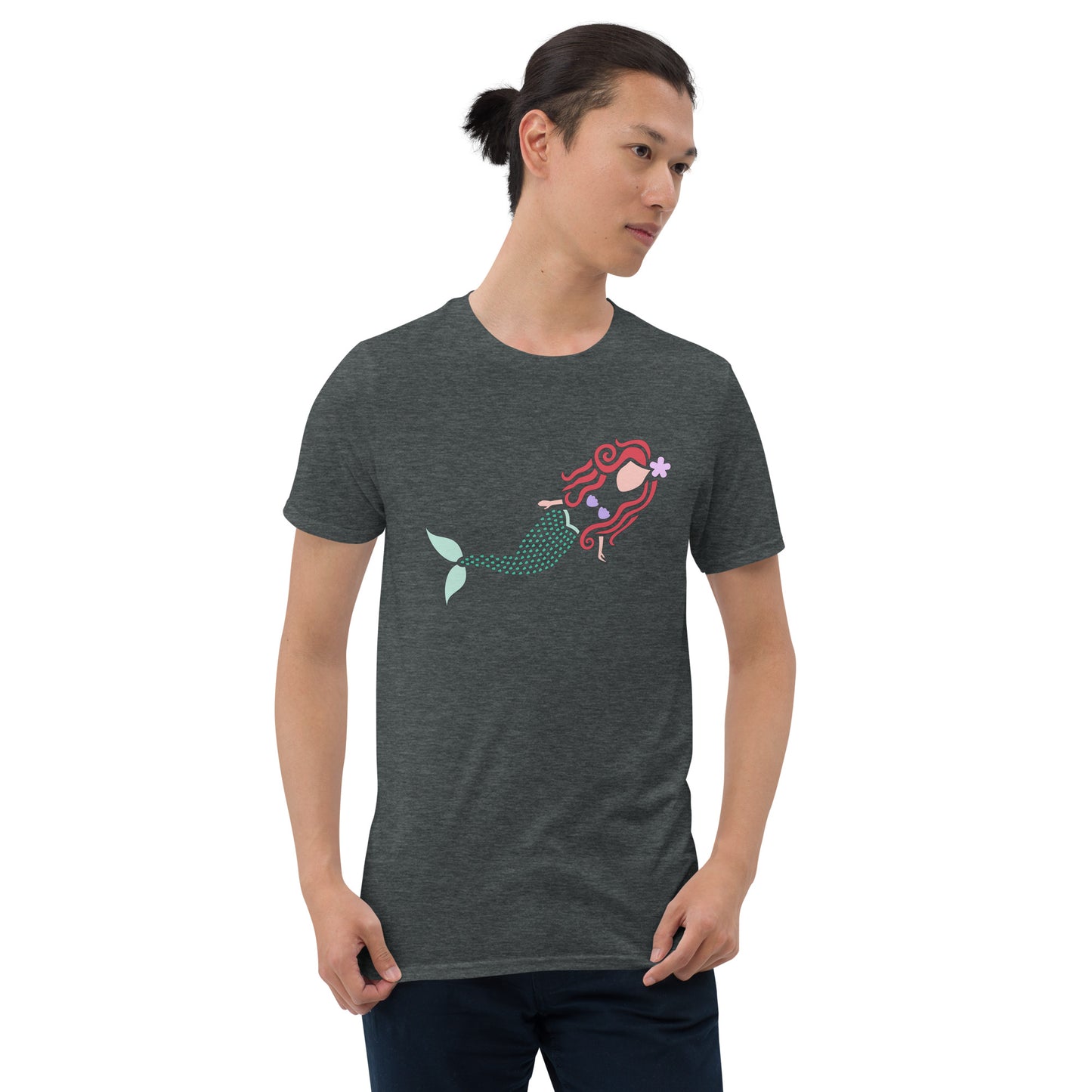 A Mermaid Under the Water Short-Sleeve Unisex T-Shirt