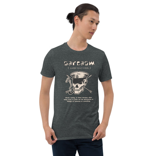 Sarcasm Definition Short-Sleeve Unisex T-Shirt