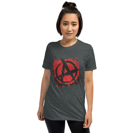 Anarchy Graffiti Short-Sleeve Unisex T-Shirt