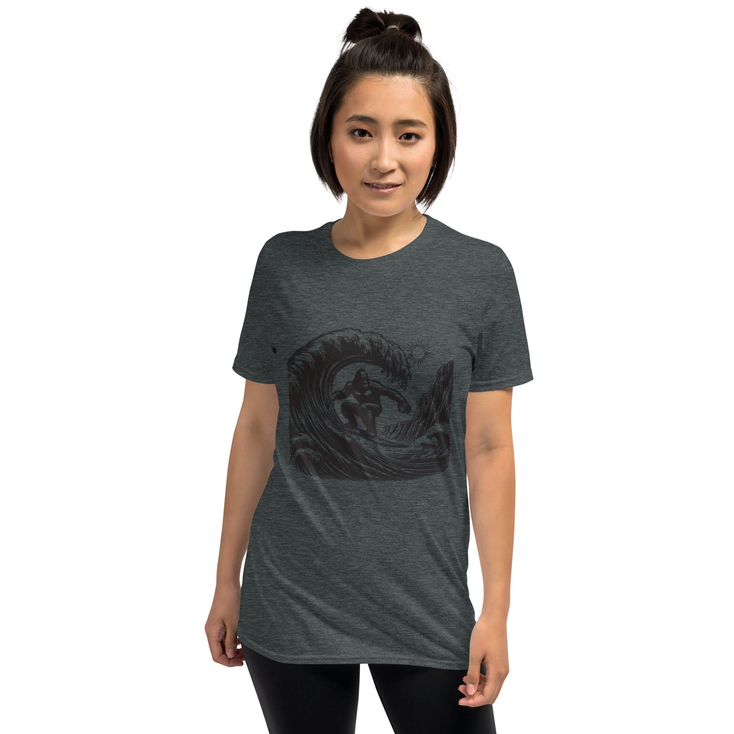 Surfing Ape Short-Sleeve Unisex T-Shirt