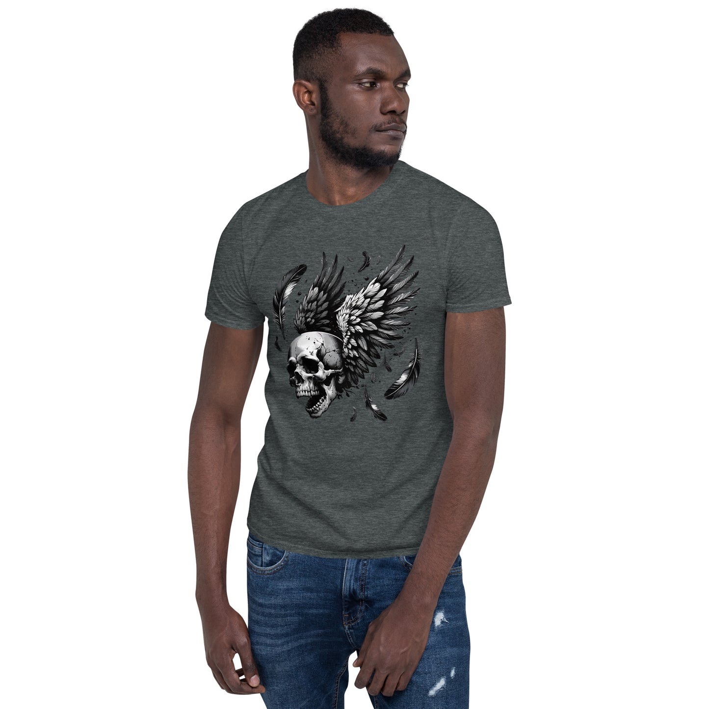 Flying Skull Short-Sleeve Unisex T-Shirt