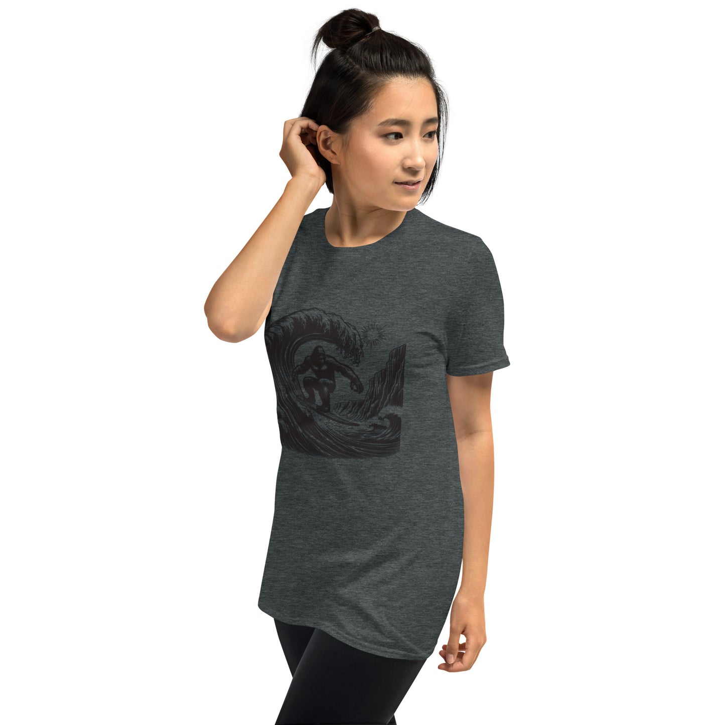 Surfing Ape Short-Sleeve Unisex T-Shirt