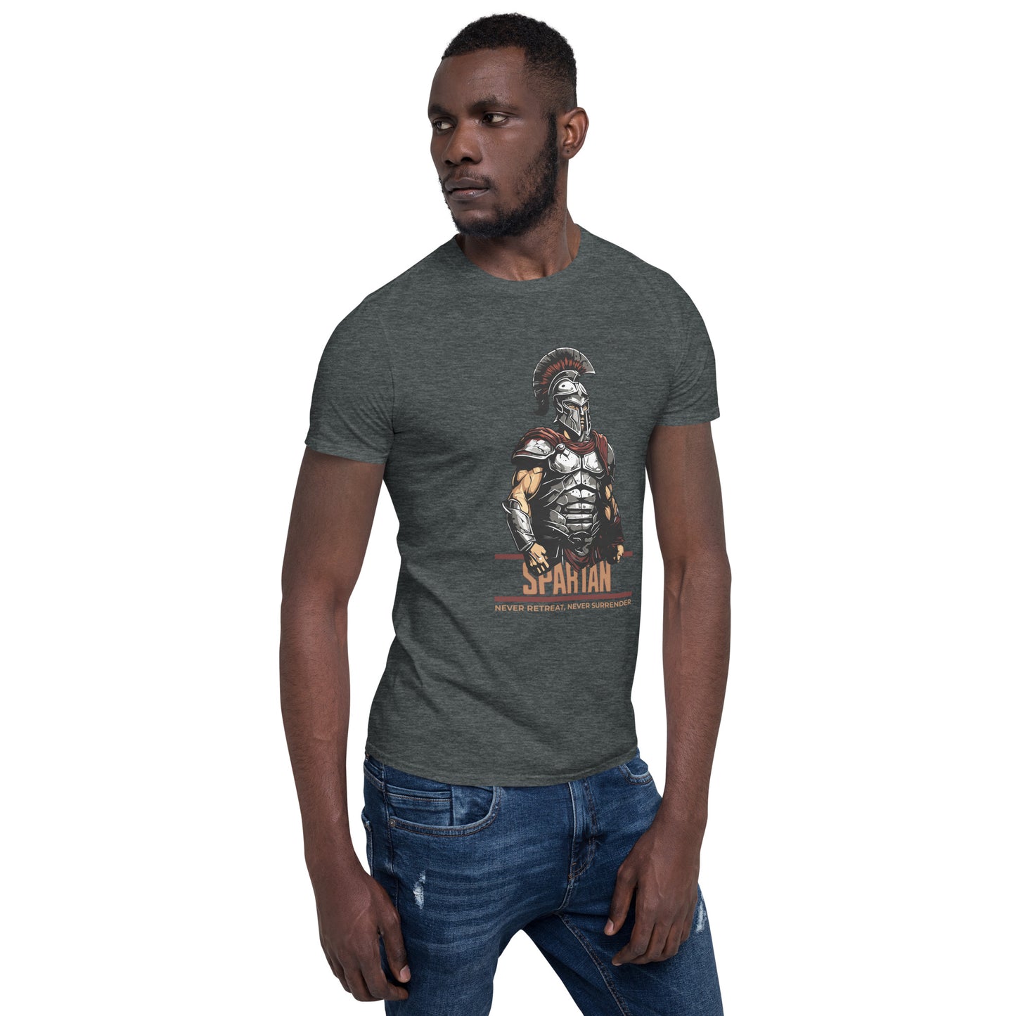 SPARTAN: Never Retreat, Never Surrender Short-Sleeve Unisex T-Shirt