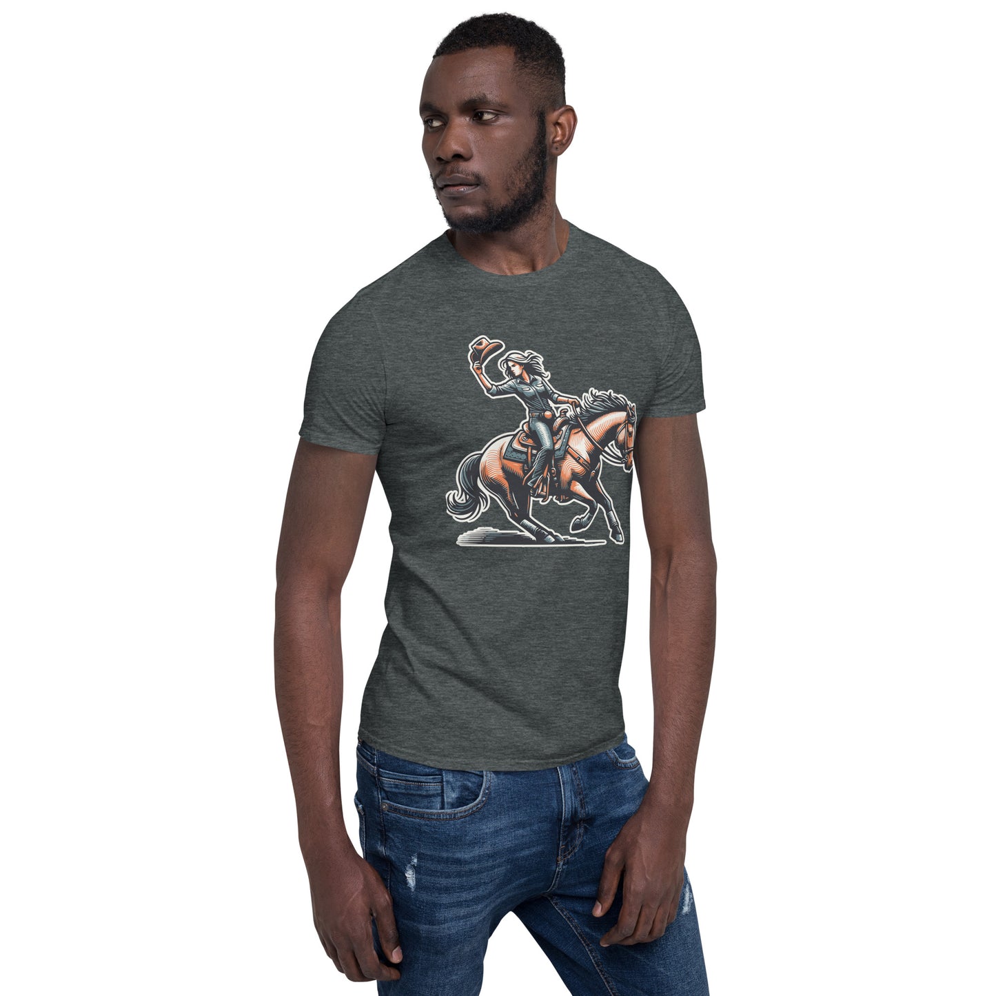 Cowgirl Yeehaw! Short-Sleeve Unisex T-Shirt