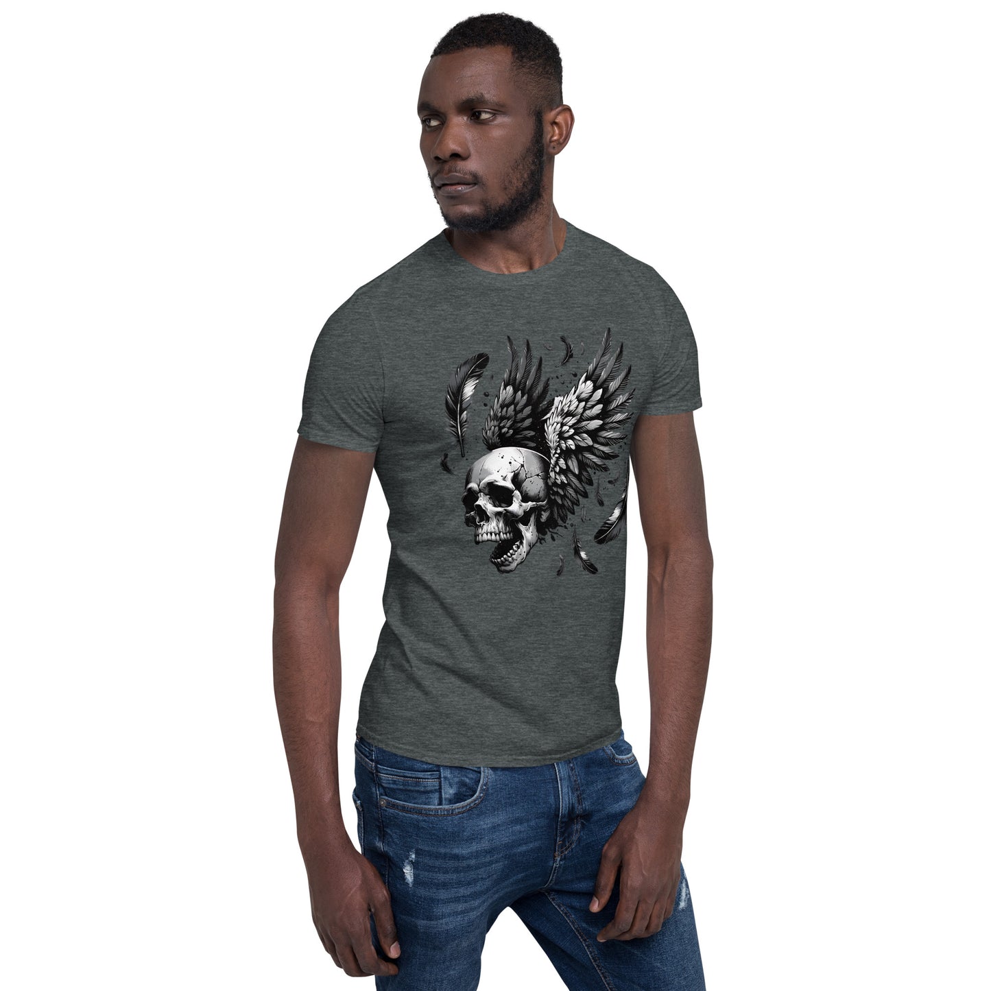 Flying Skull Short-Sleeve Unisex T-Shirt