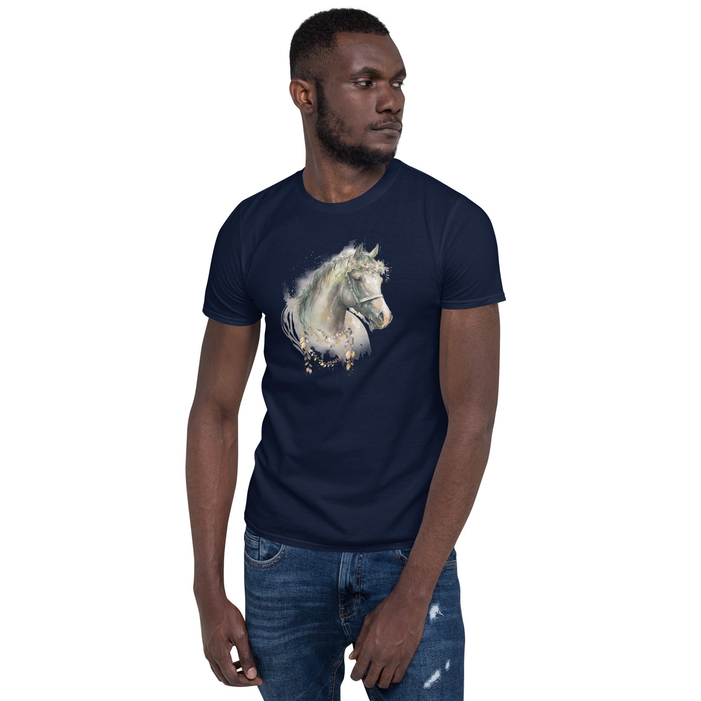 Whimsical Horse Short-Sleeve Unisex T-Shirt