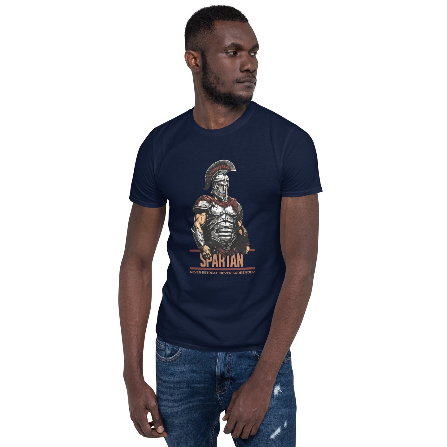 SPARTAN: Never Retreat, Never Surrender Short-Sleeve Unisex T-Shirt