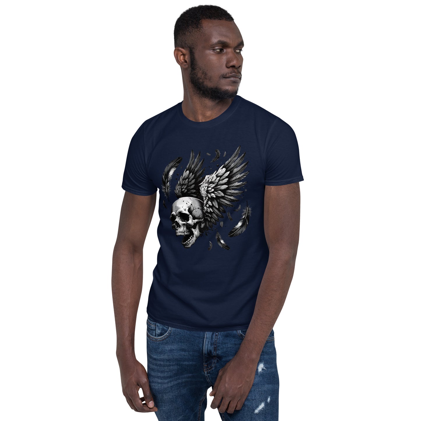 Flying Skull Short-Sleeve Unisex T-Shirt