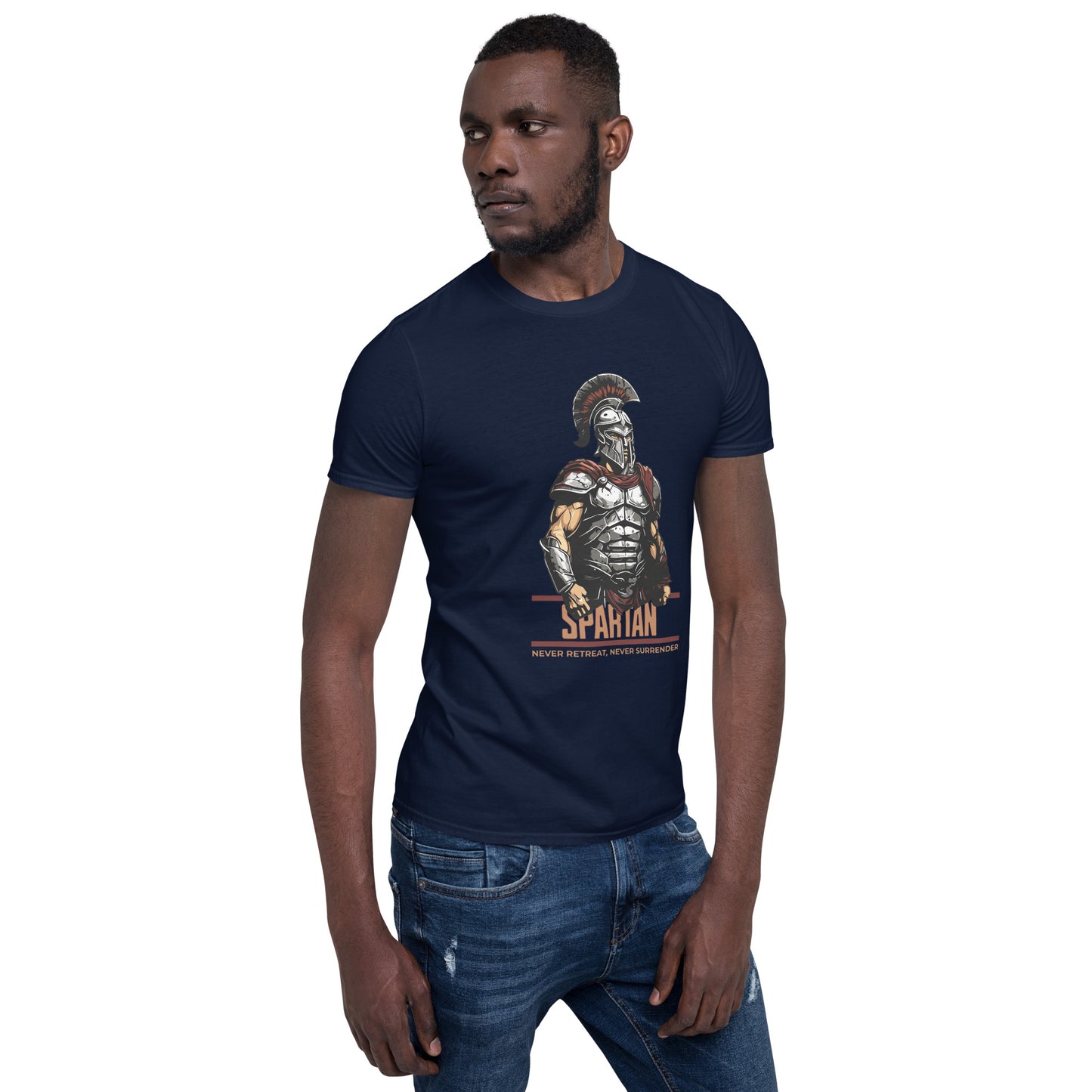 SPARTAN: Never Retreat, Never Surrender Short-Sleeve Unisex T-Shirt