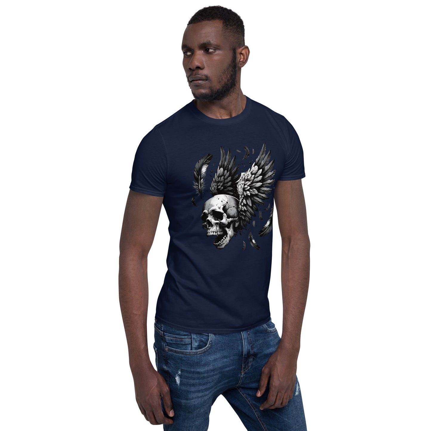 Flying Skull Short-Sleeve Unisex T-Shirt