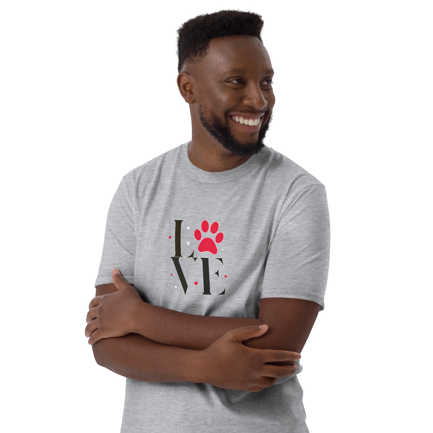 Dog Love Short-Sleeve Unisex T-Shirt