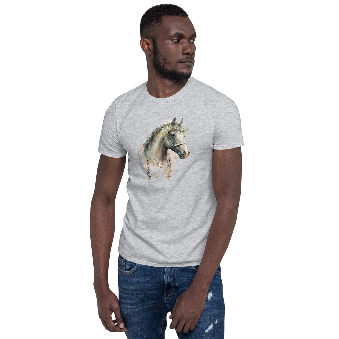 Whimsical Horse Short-Sleeve Unisex T-Shirt