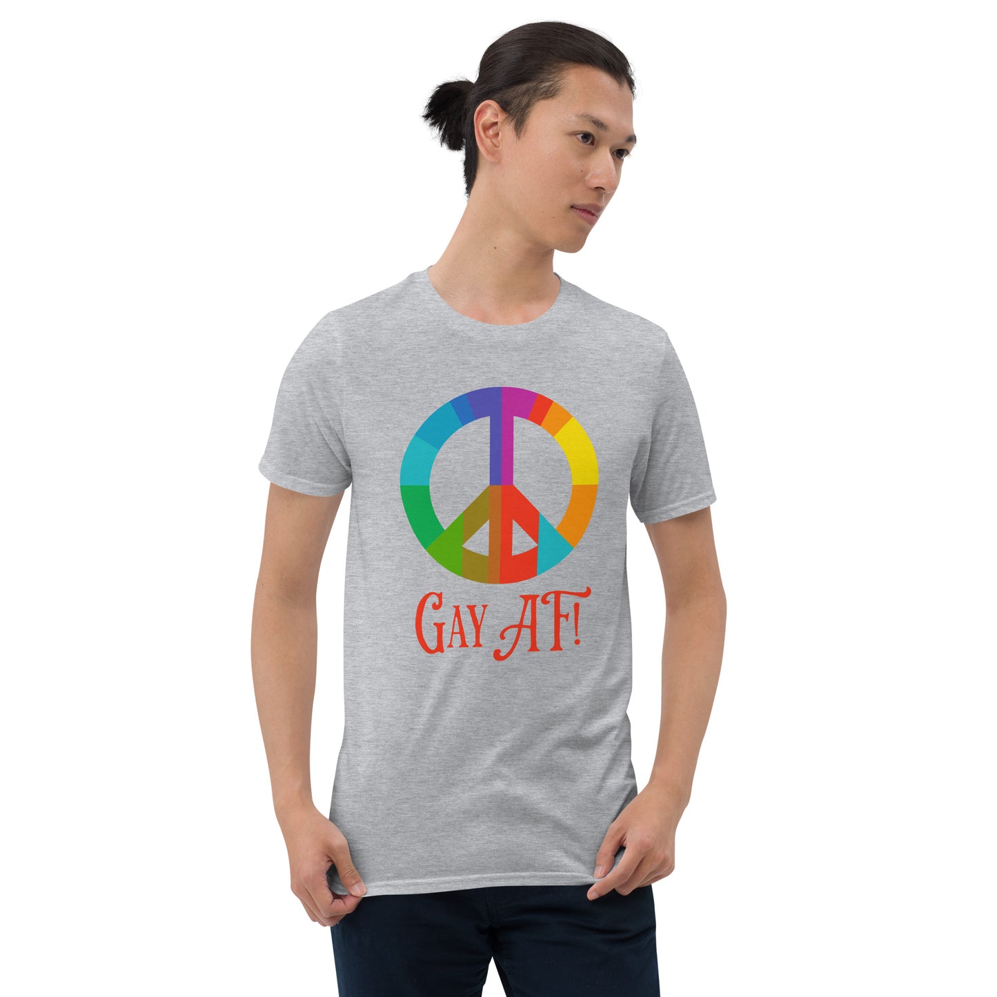 Gay AF! Short-Sleeve Unisex T-Shirt