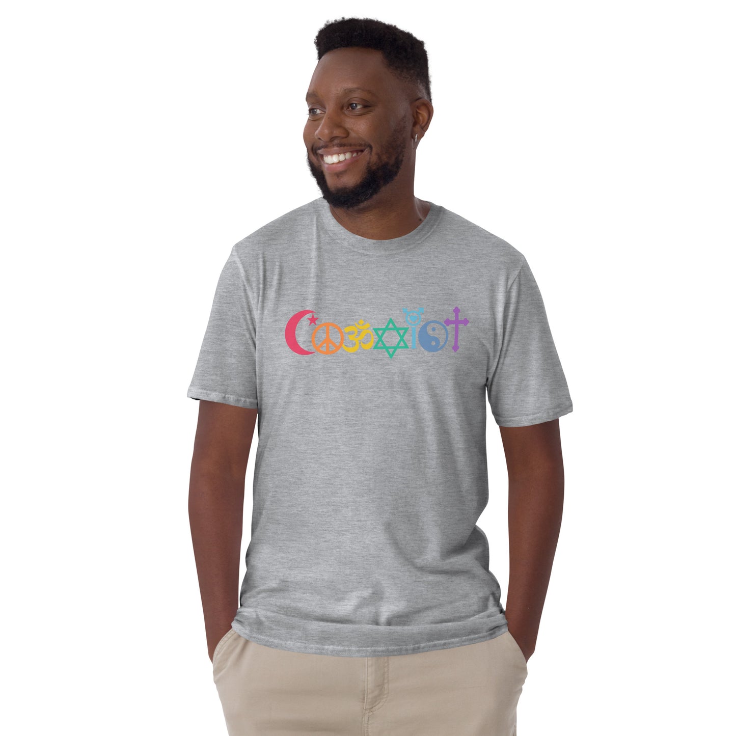 Coexist Rainbow Short-Sleeve Unisex T-Shirt