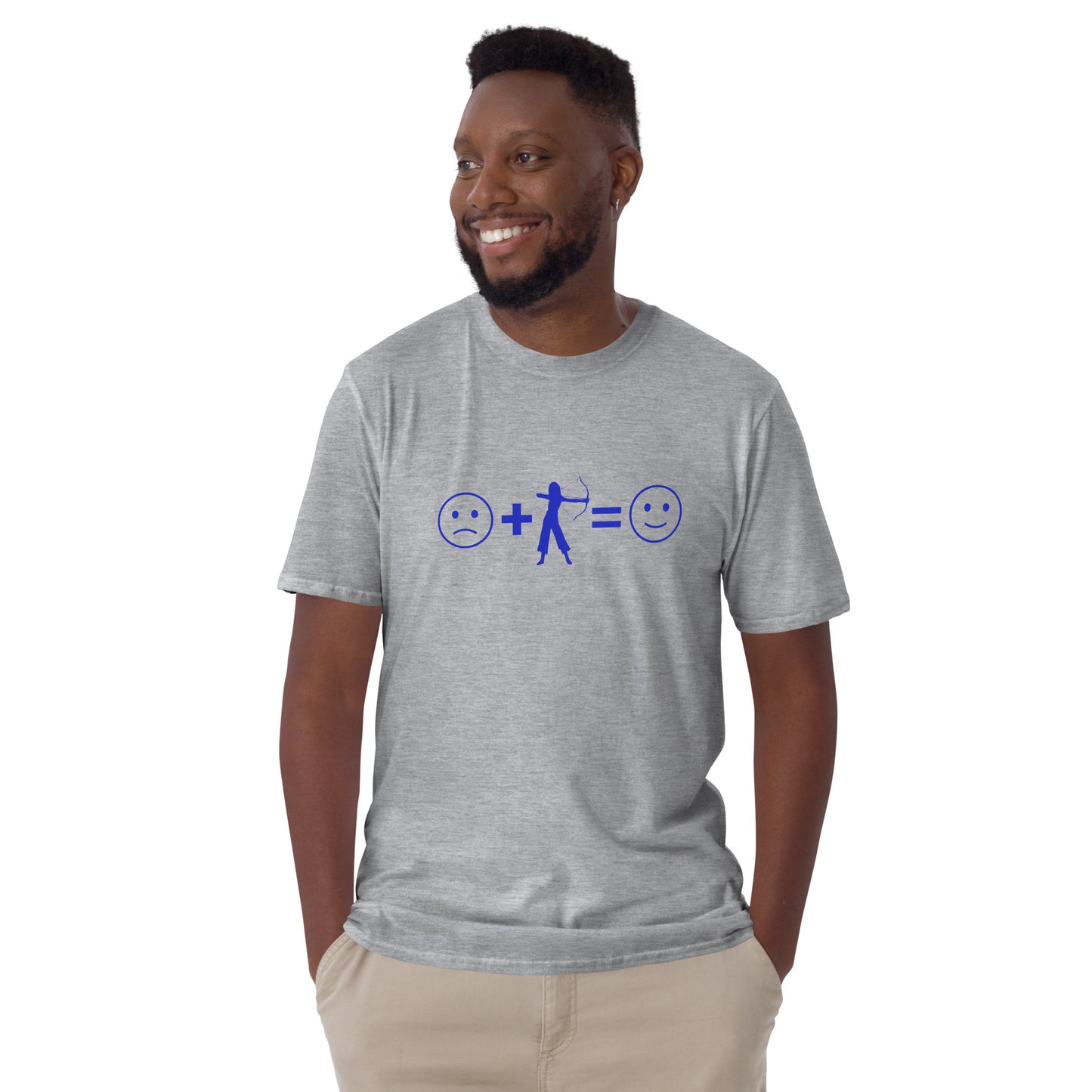 Archery Equals Happiness Short-Sleeve Unisex T-Shirt