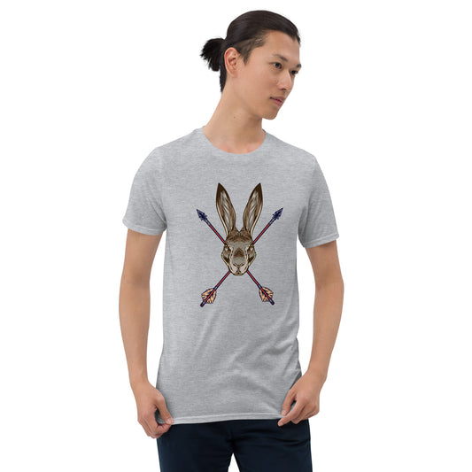 Archery Hunting Rabbits Short-Sleeve Unisex T-Shirt