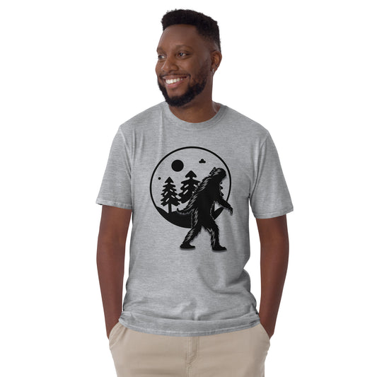 Sasquatch in the Moonlight Short-Sleeve Unisex T-Shirt