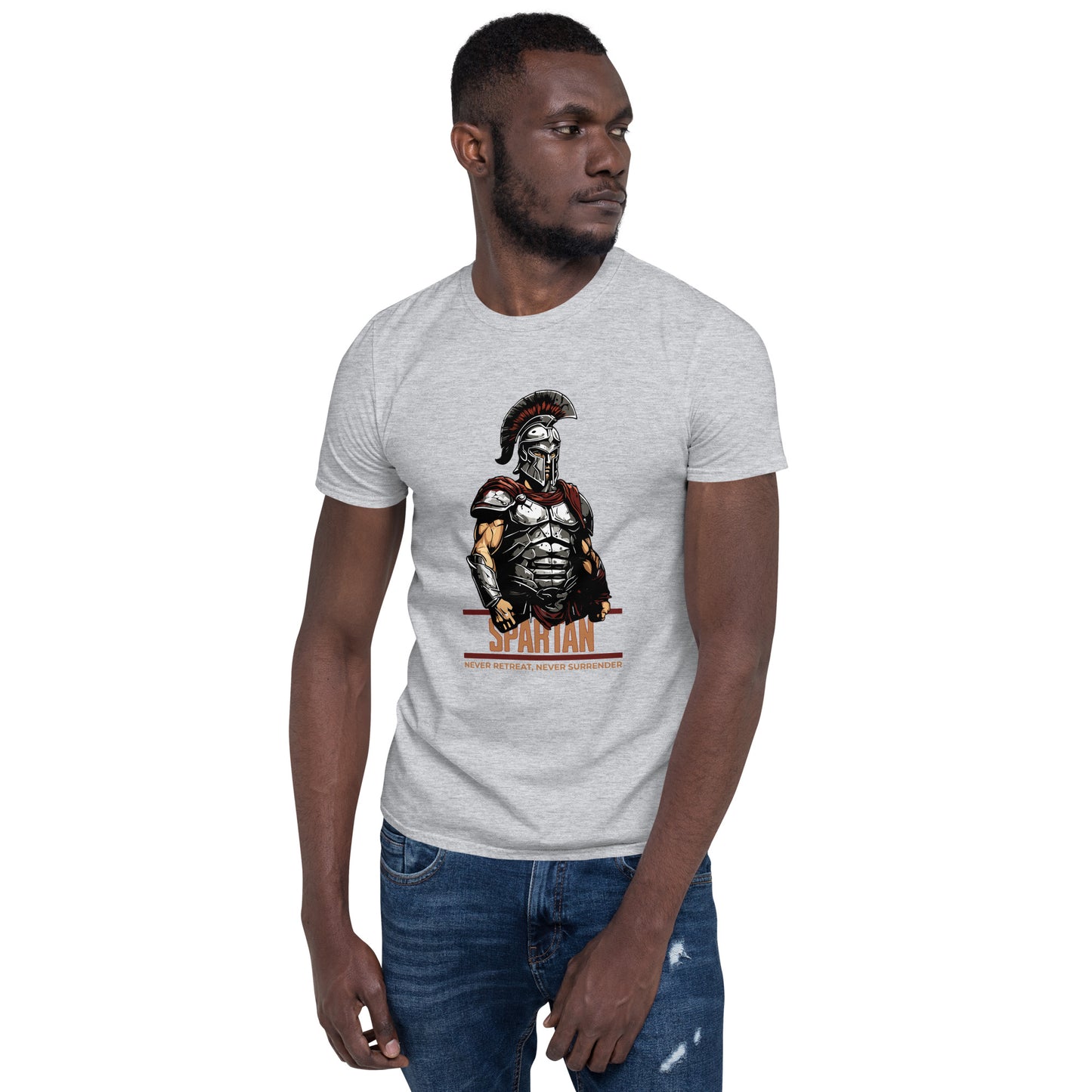 SPARTAN: Never Retreat, Never Surrender Short-Sleeve Unisex T-Shirt