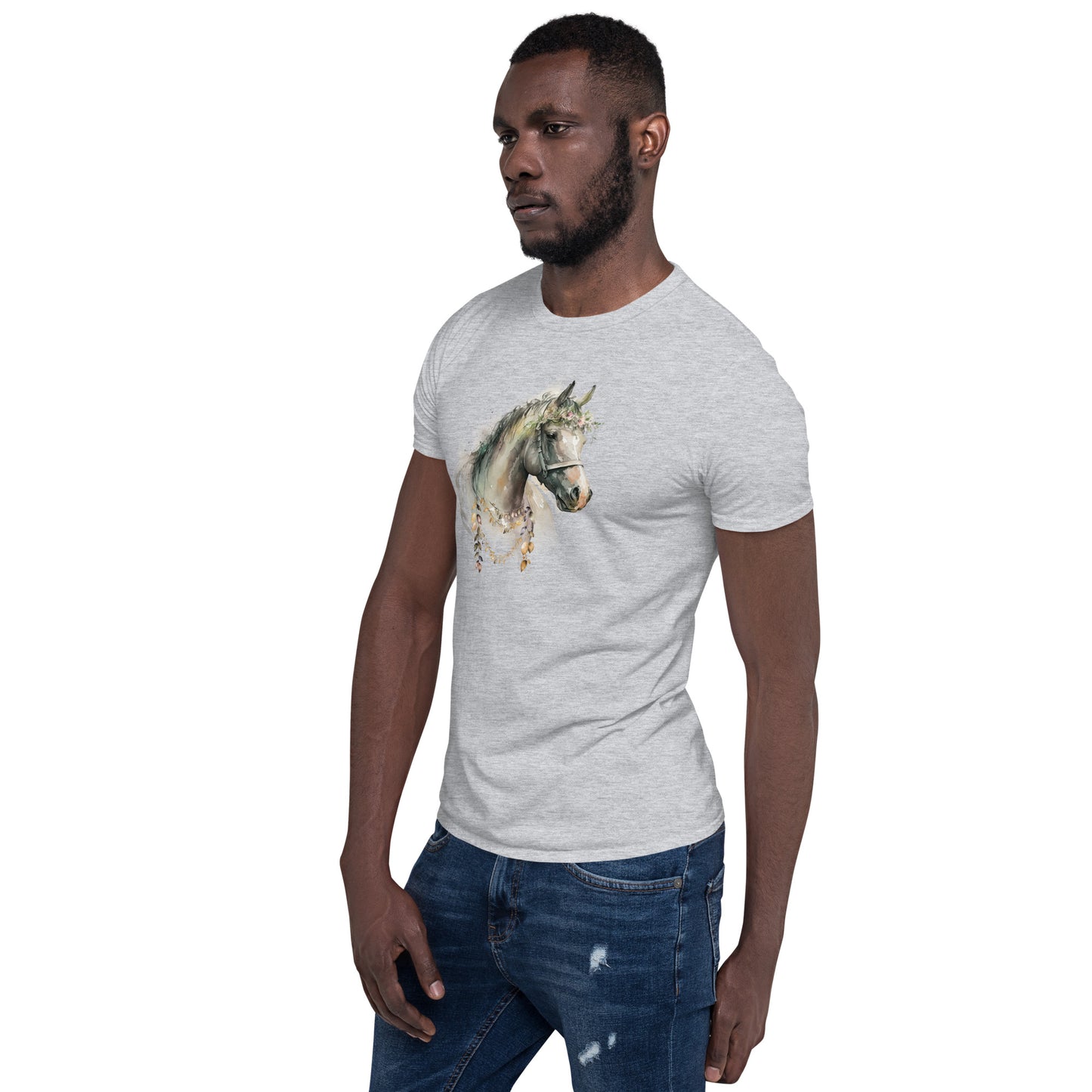 Whimsical Horse Short-Sleeve Unisex T-Shirt