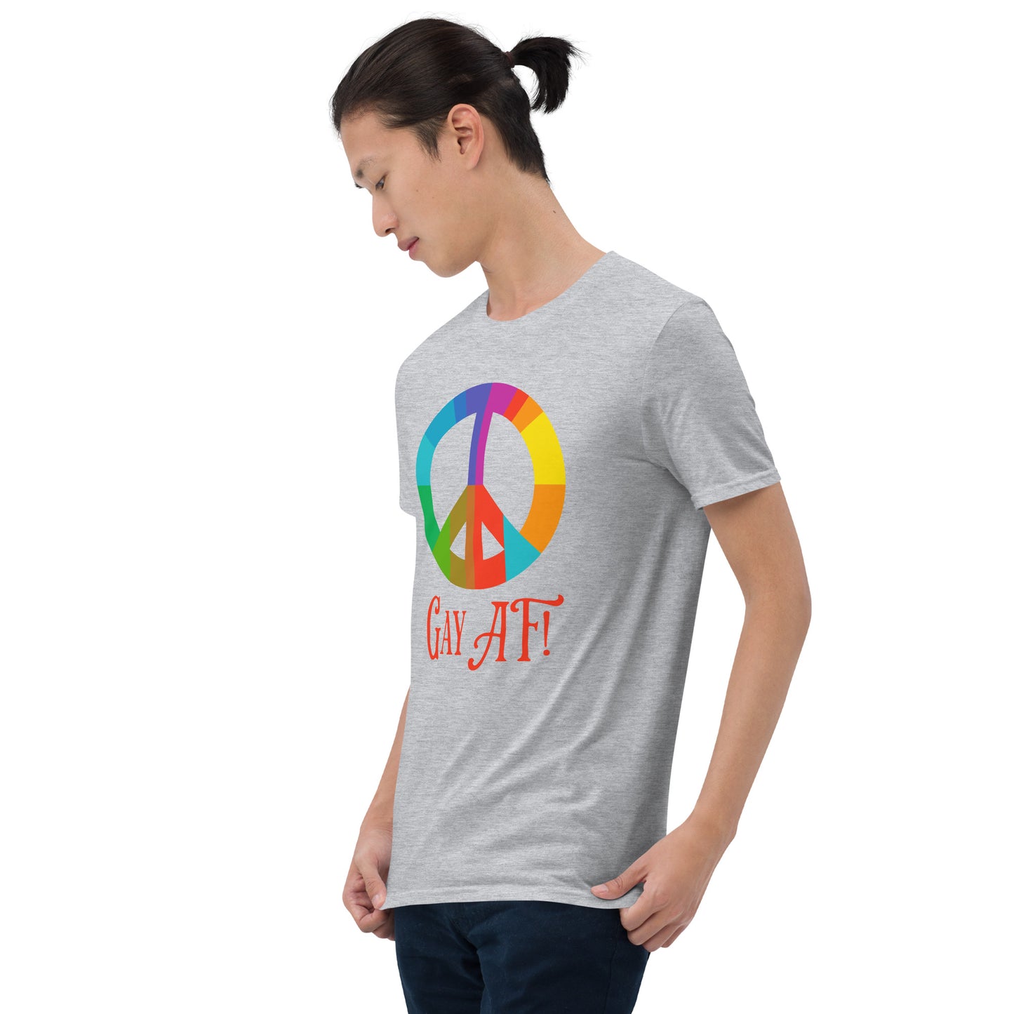 Gay AF! Short-Sleeve Unisex T-Shirt