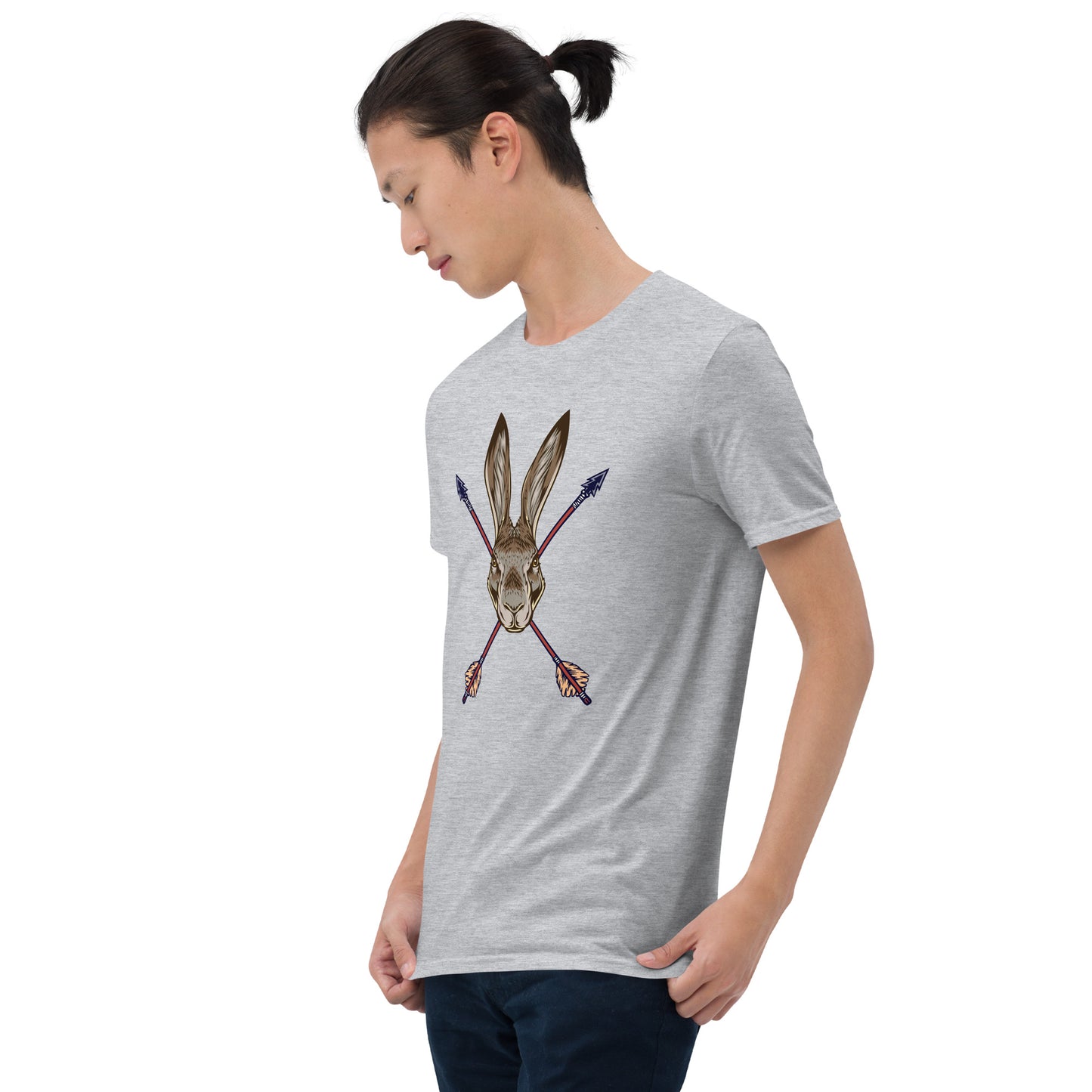 Archery Hunting Rabbits Short-Sleeve Unisex T-Shirt