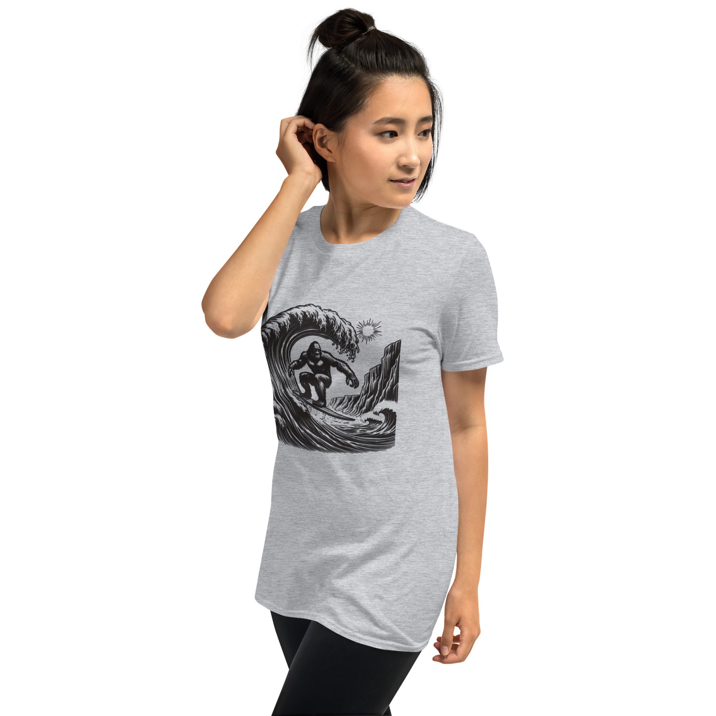 Surfing Ape Short-Sleeve Unisex T-Shirt