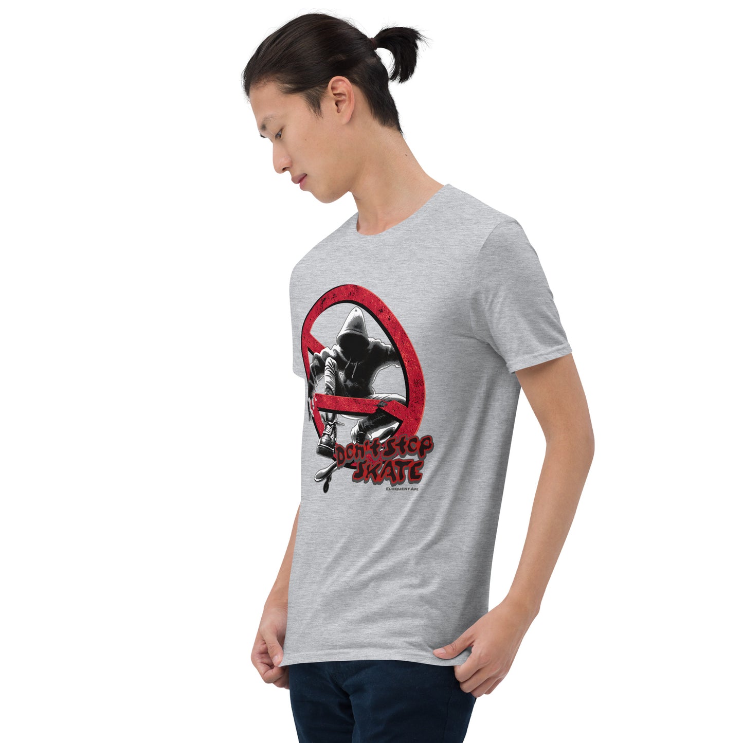 Don't Stop, Skate Short-Sleeve Unisex T-Shirt