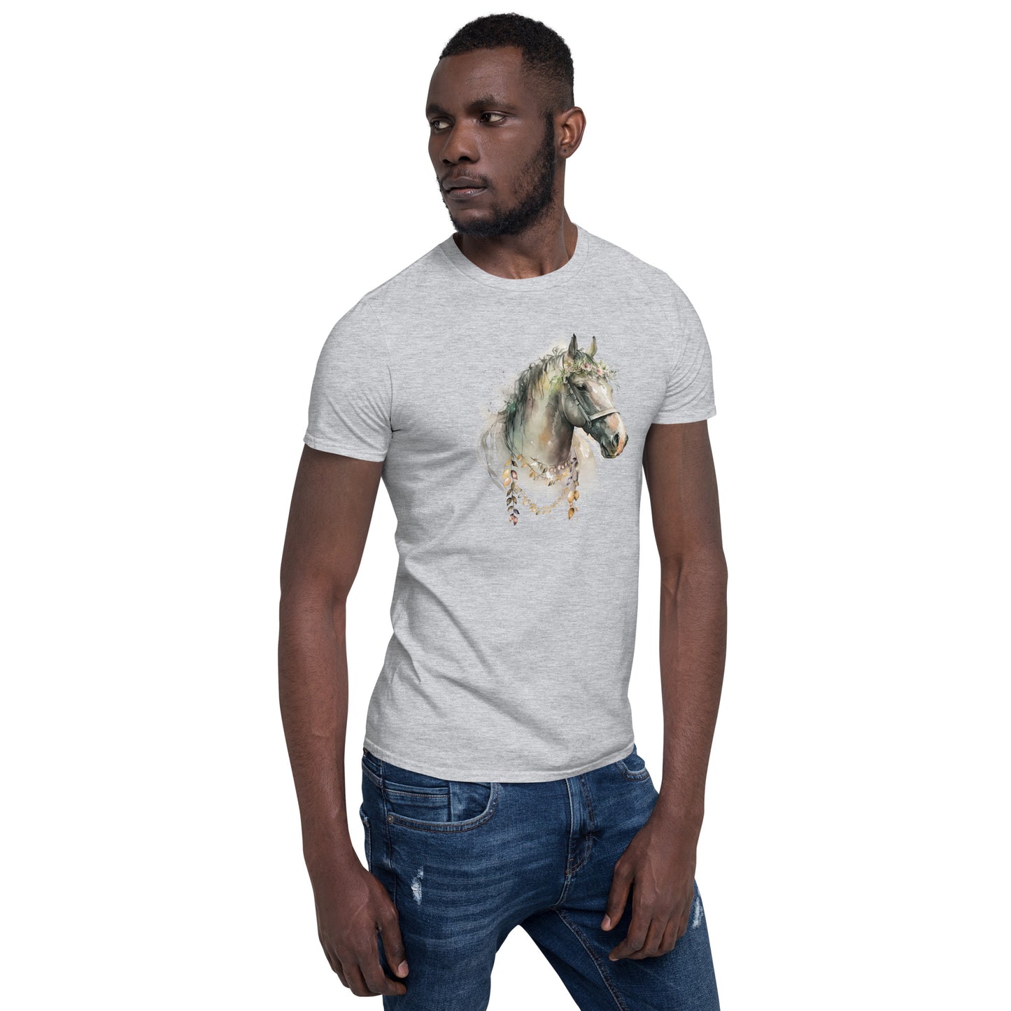 Whimsical Horse Short-Sleeve Unisex T-Shirt