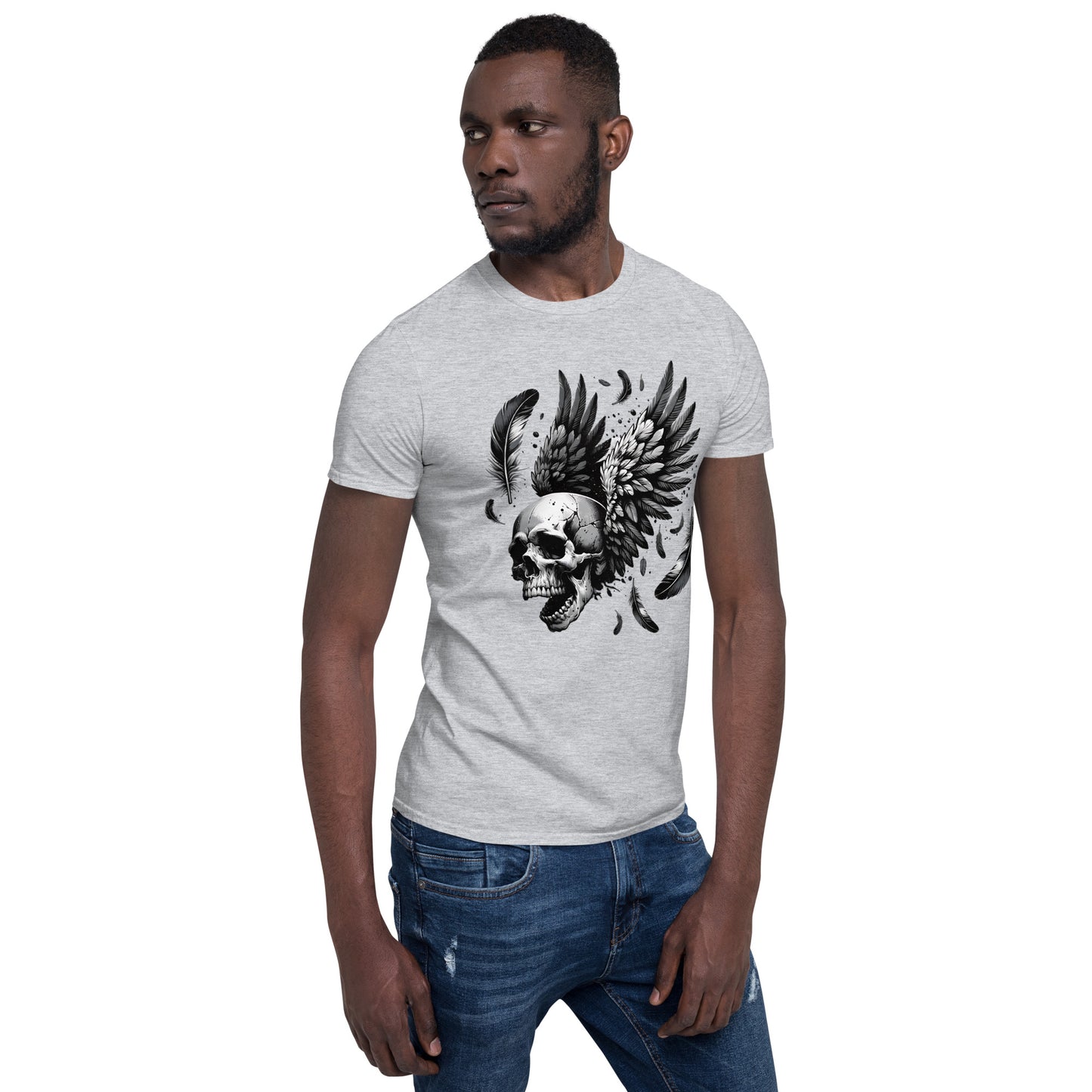 Flying Skull Short-Sleeve Unisex T-Shirt