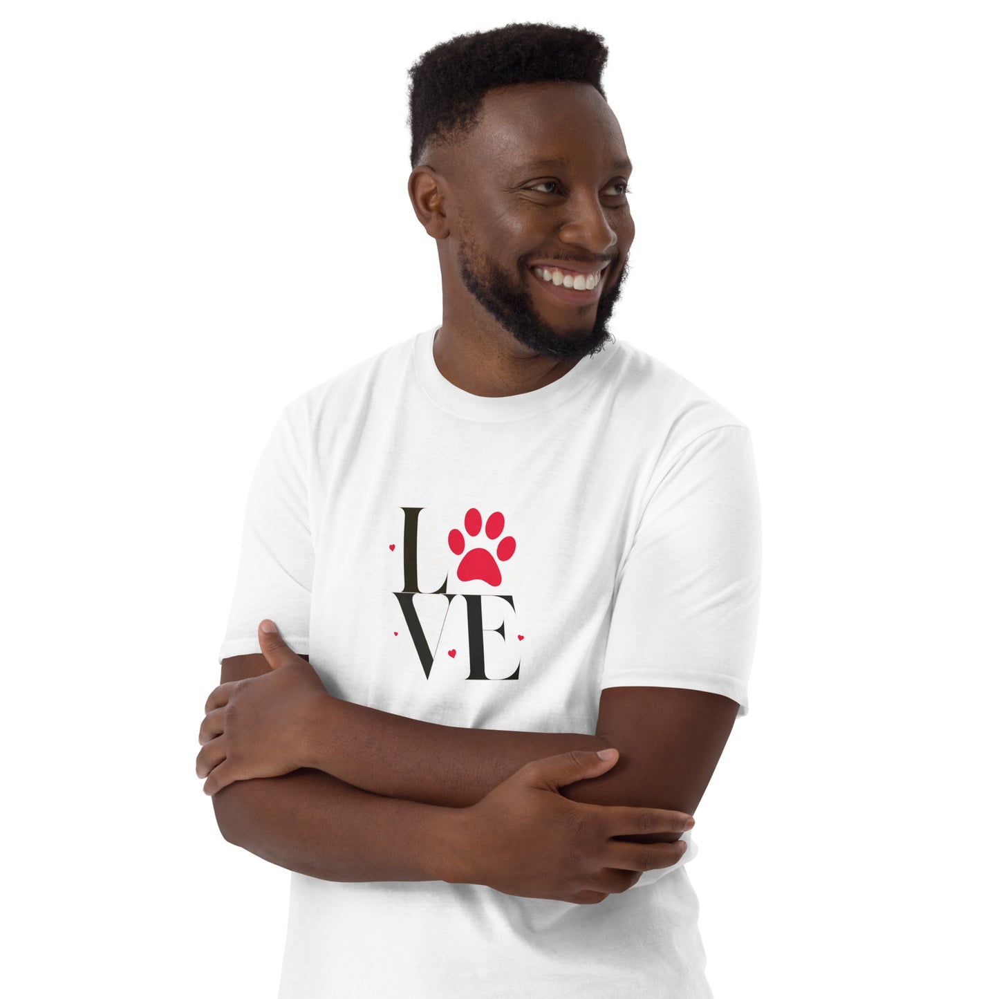 Dog Love Short-Sleeve Unisex T-Shirt