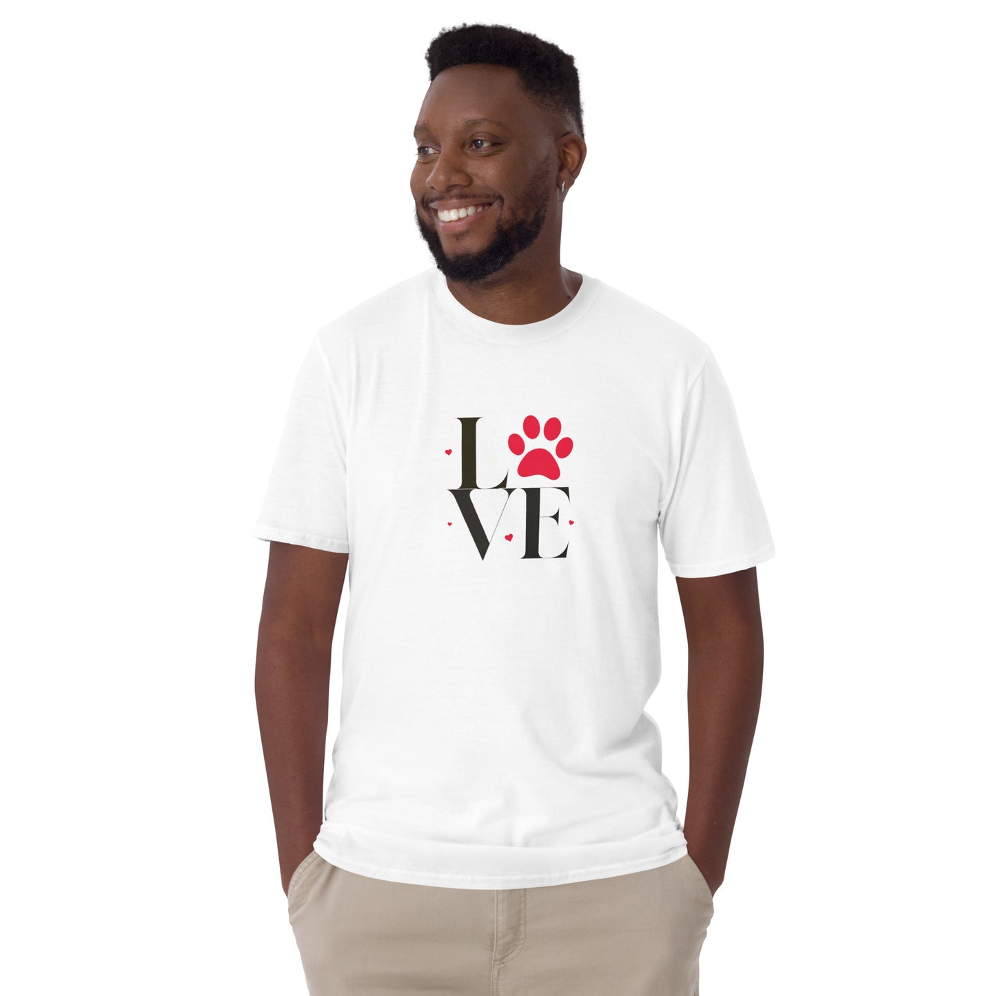 Dog Love Short-Sleeve Unisex T-Shirt