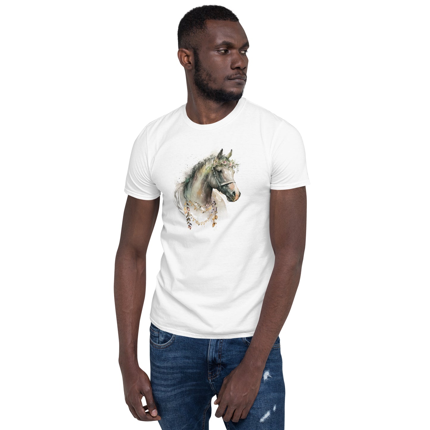 Whimsical Horse Short-Sleeve Unisex T-Shirt