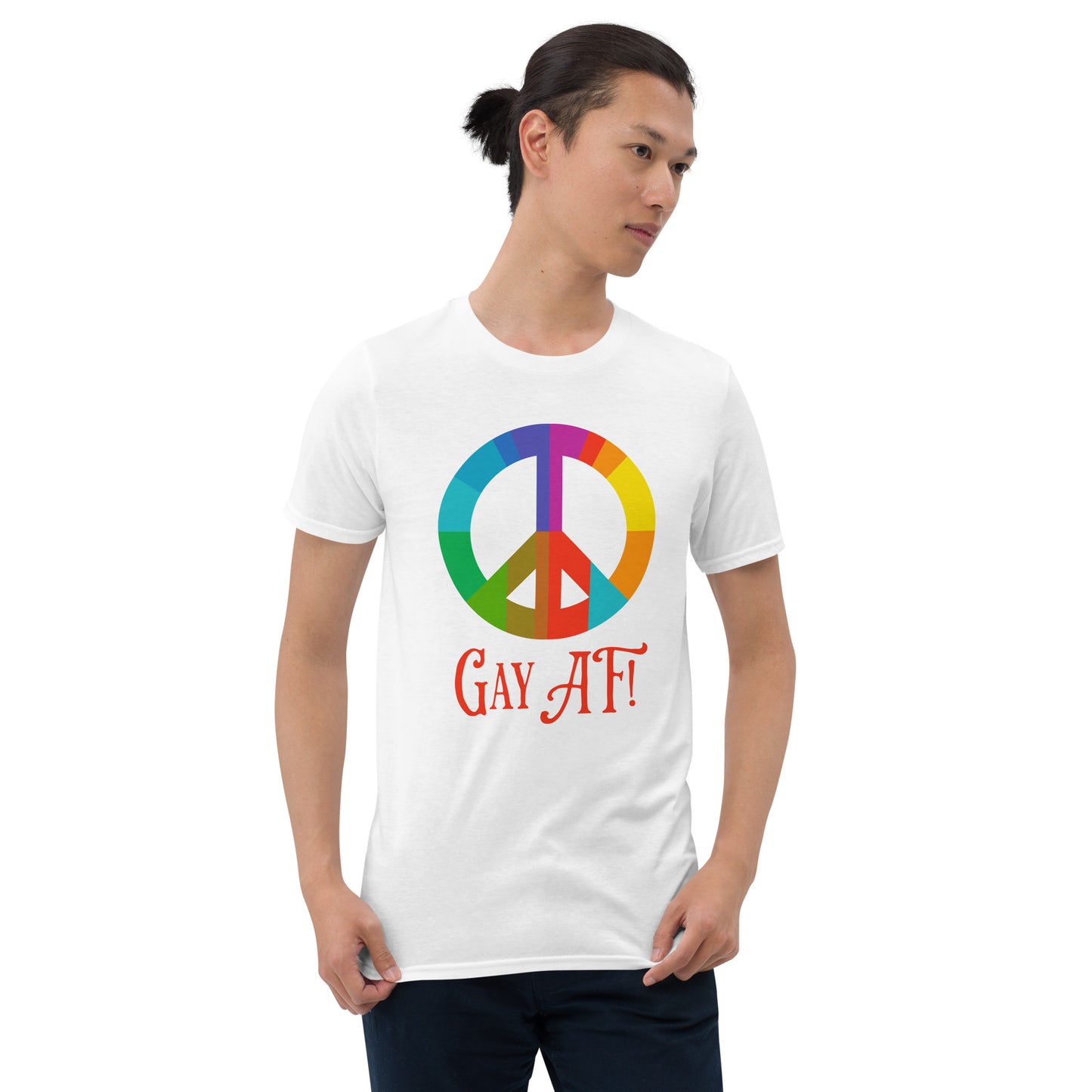 Gay AF! Short-Sleeve Unisex T-Shirt