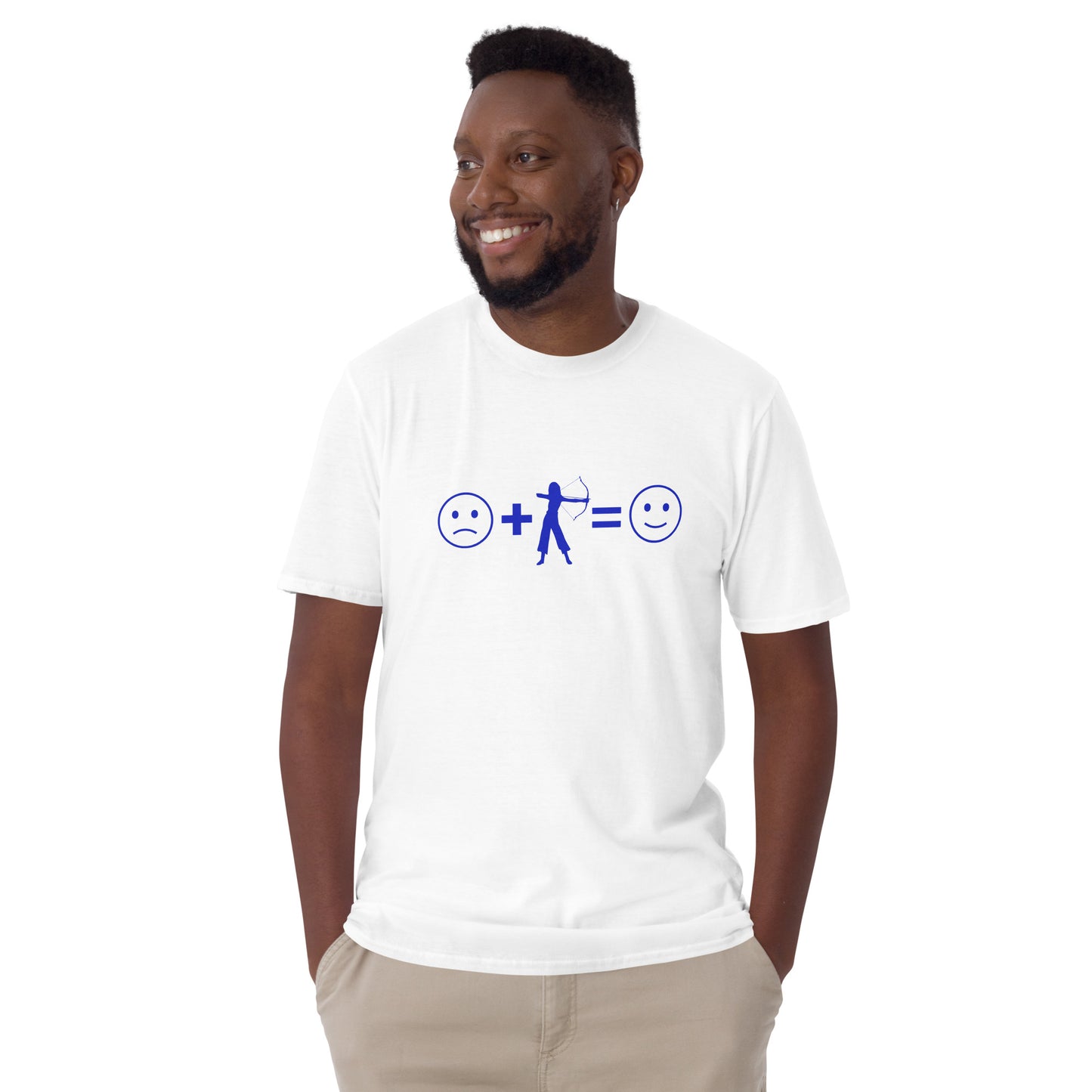 Archery Equals Happiness Short-Sleeve Unisex T-Shirt