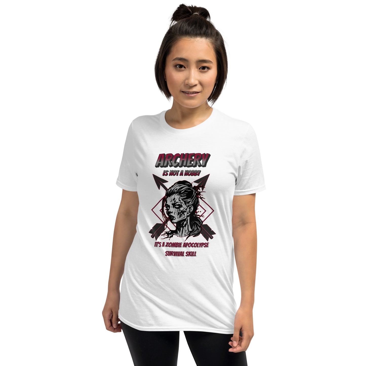 Archery Zombie Apocalypse Short-Sleeve Unisex T-Shirt