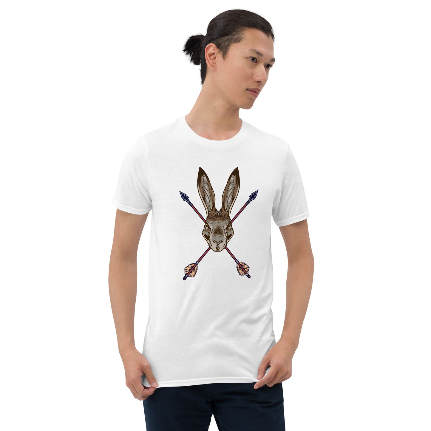 Archery Hunting Rabbits Short-Sleeve Unisex T-Shirt