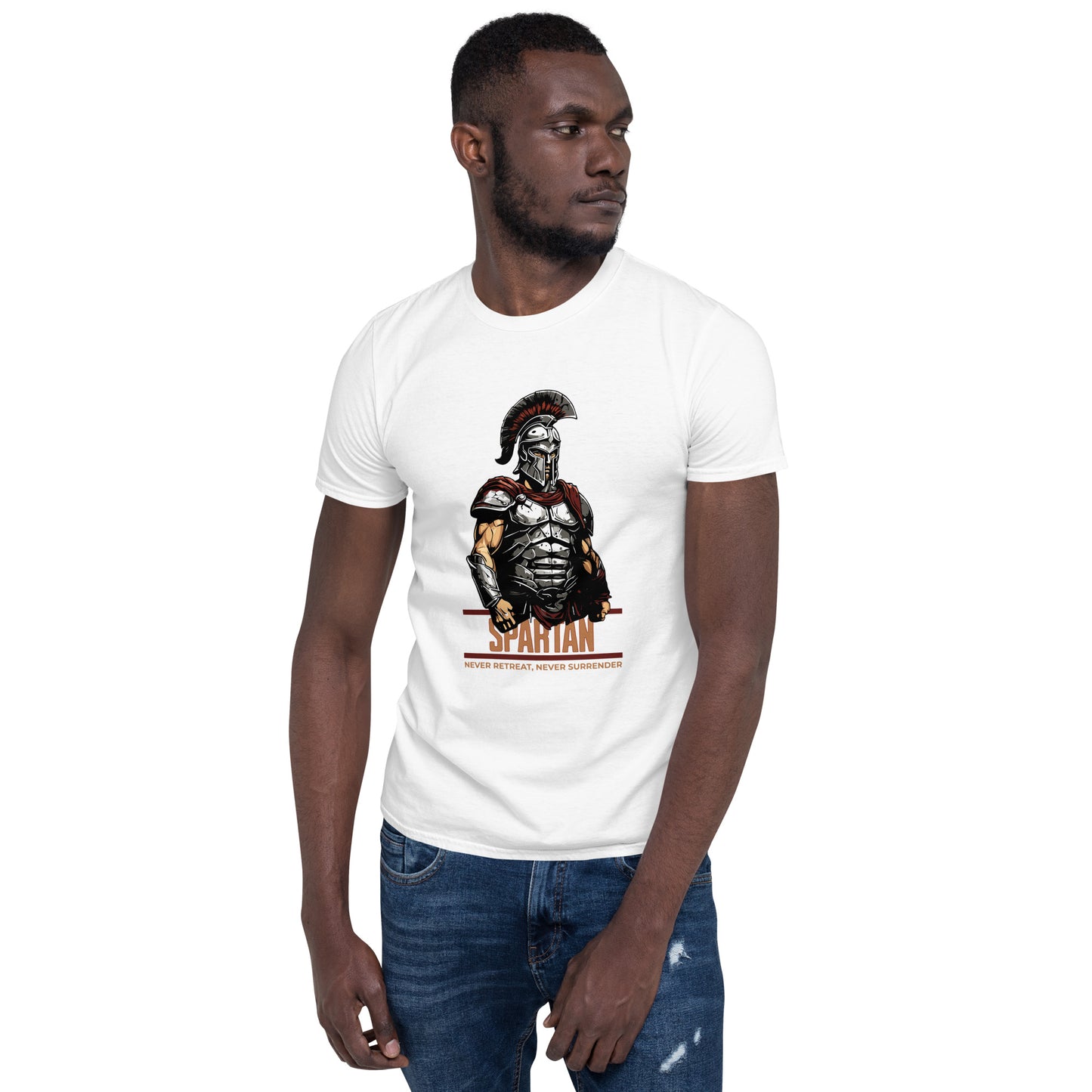 SPARTAN: Never Retreat, Never Surrender Short-Sleeve Unisex T-Shirt