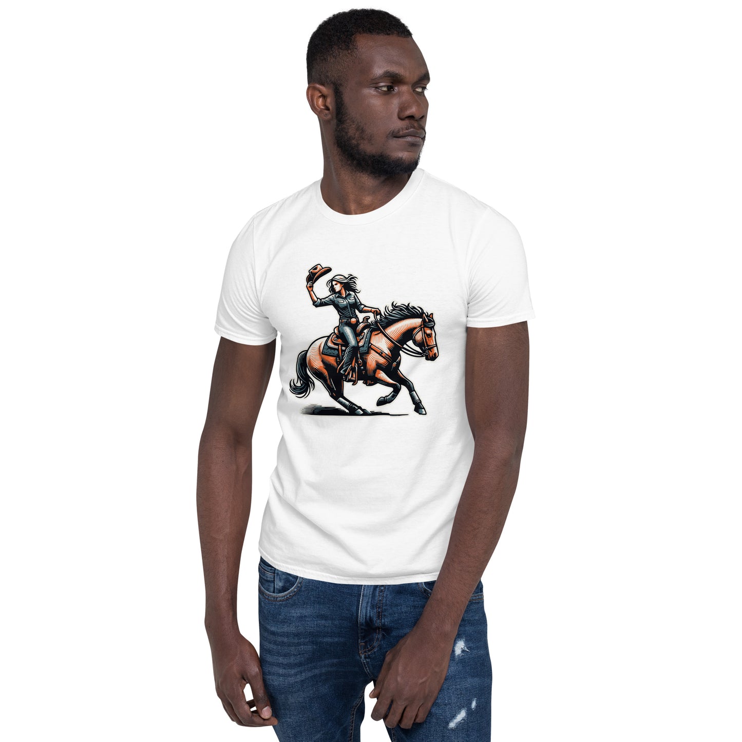 Cowgirl Yeehaw! Short-Sleeve Unisex T-Shirt