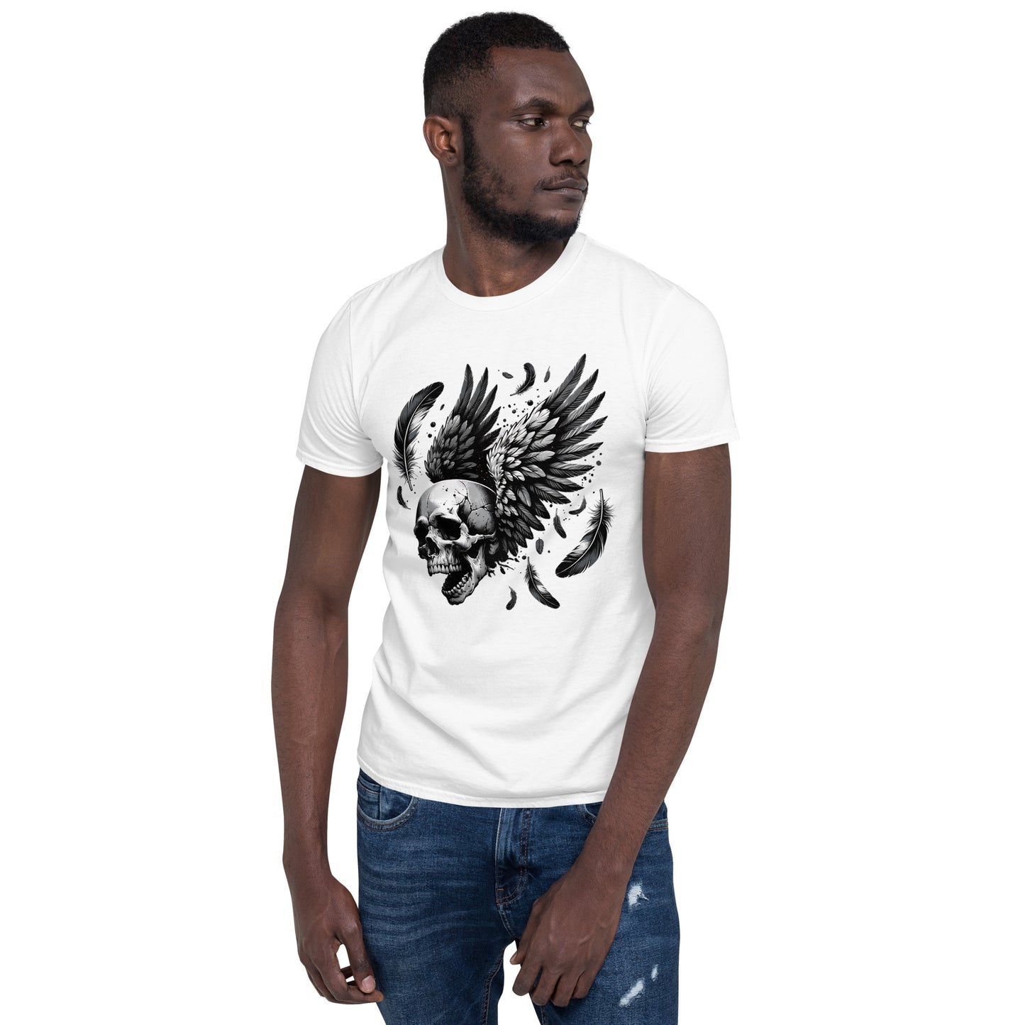 Flying Skull Short-Sleeve Unisex T-Shirt