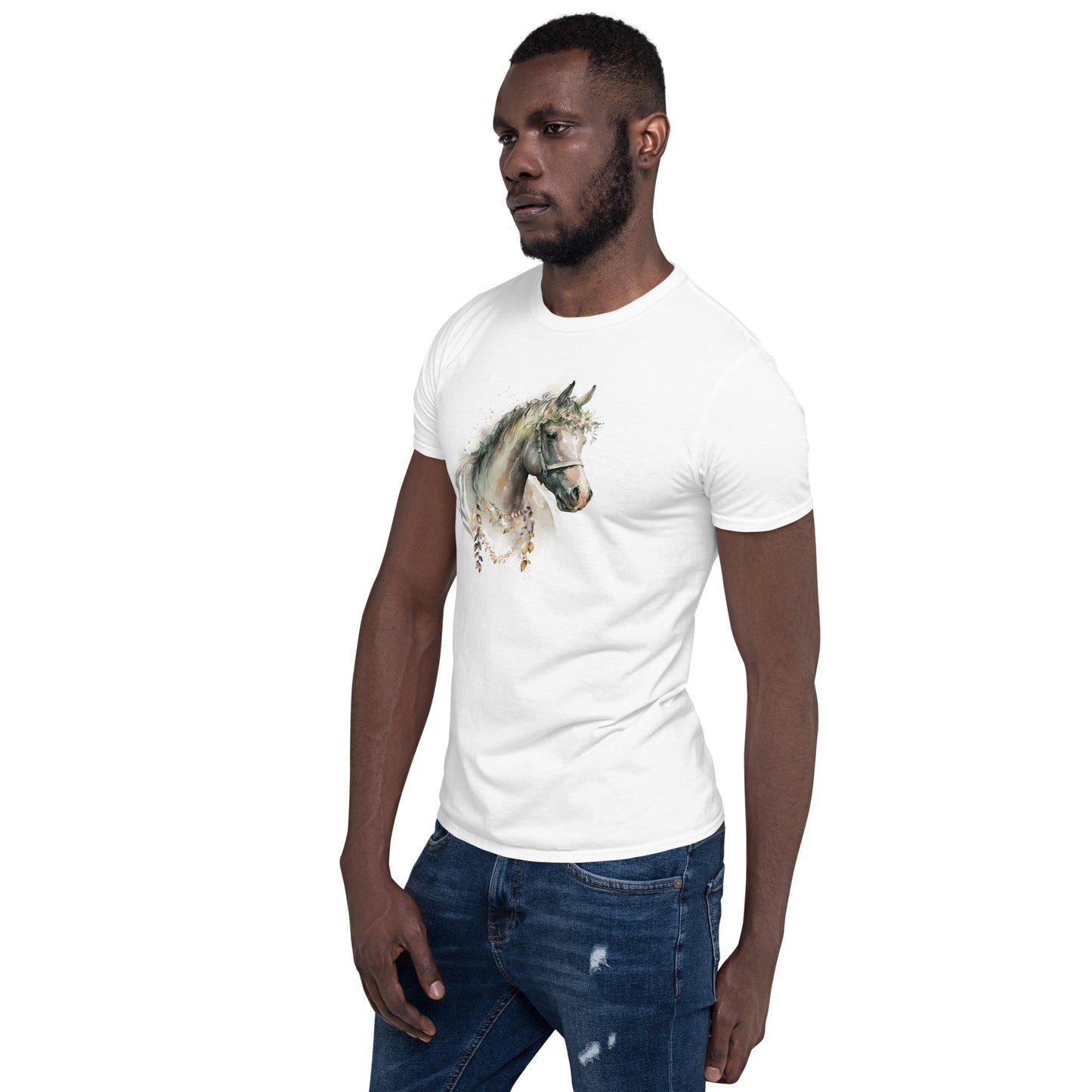 Whimsical Horse Short-Sleeve Unisex T-Shirt