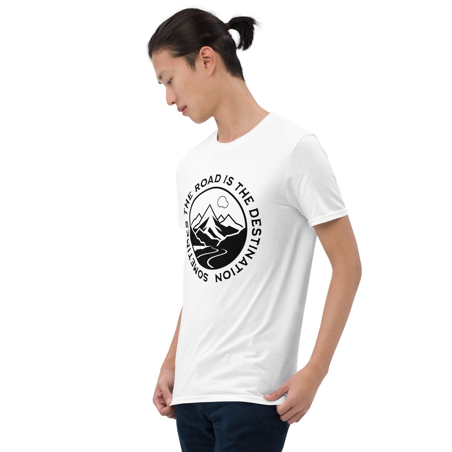 Sometimes the Road is the Destination Short-Sleeve Unisex T-Shirt