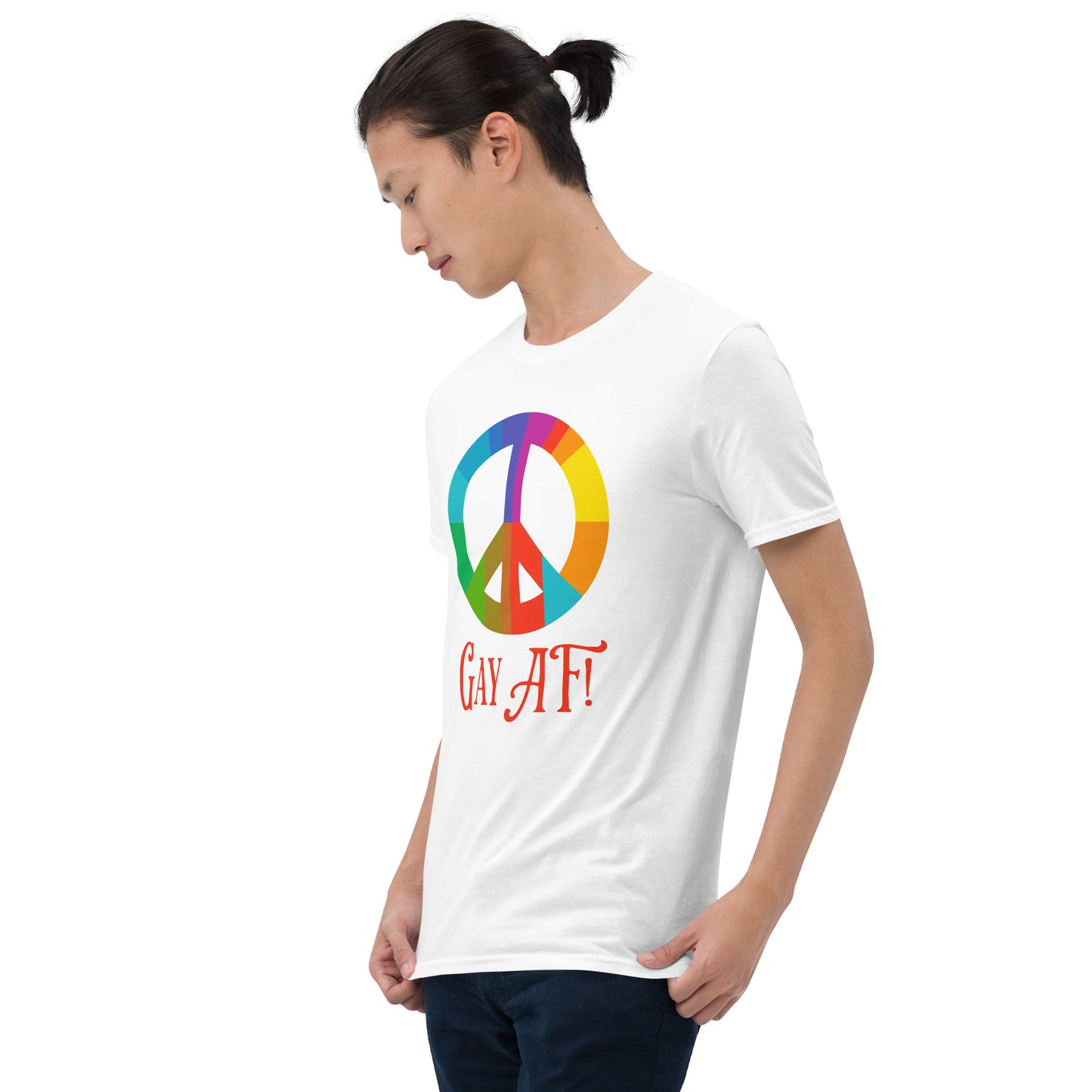 Gay AF! Short-Sleeve Unisex T-Shirt