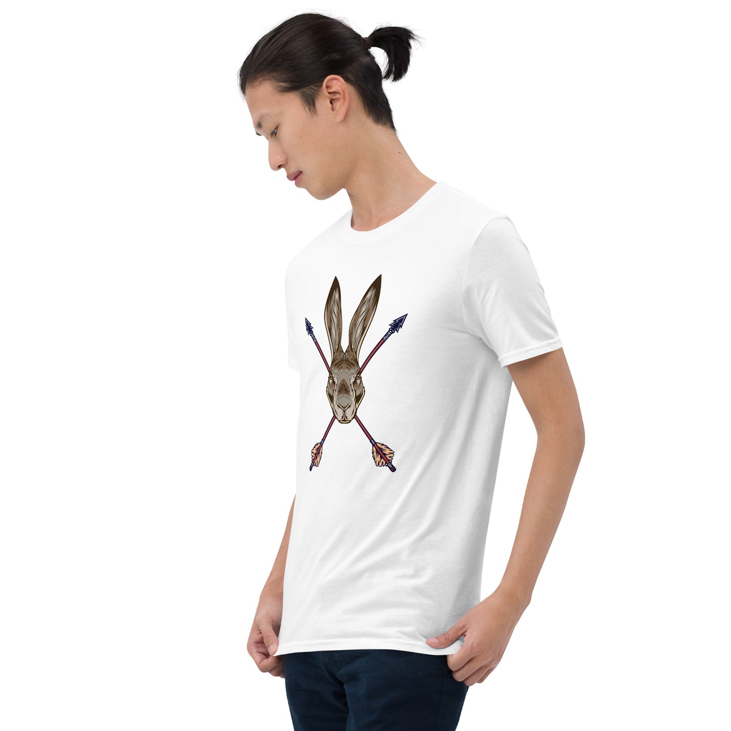 Archery Hunting Rabbits Short-Sleeve Unisex T-Shirt