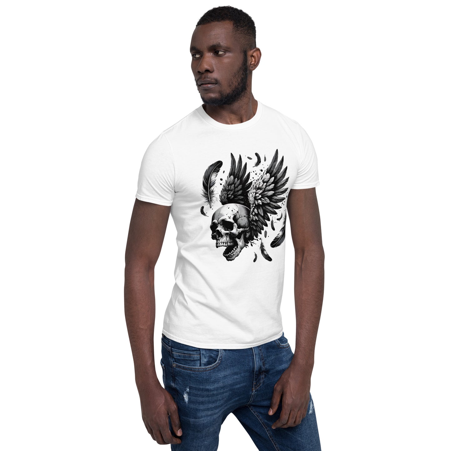 Flying Skull Short-Sleeve Unisex T-Shirt