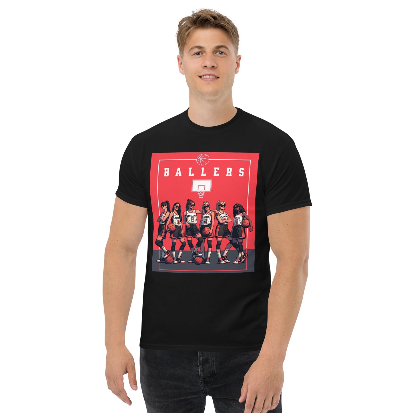 Basketball Ballers Men's Classic Tee