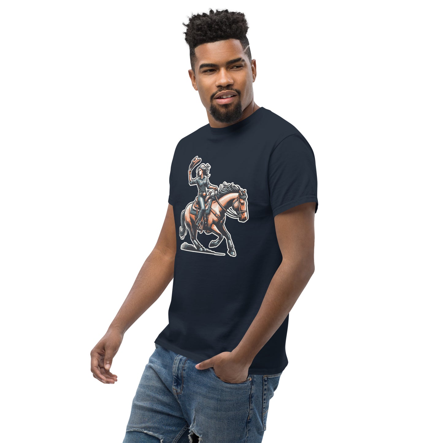 Cowgirl Yeehaw! Men's Classic Tee